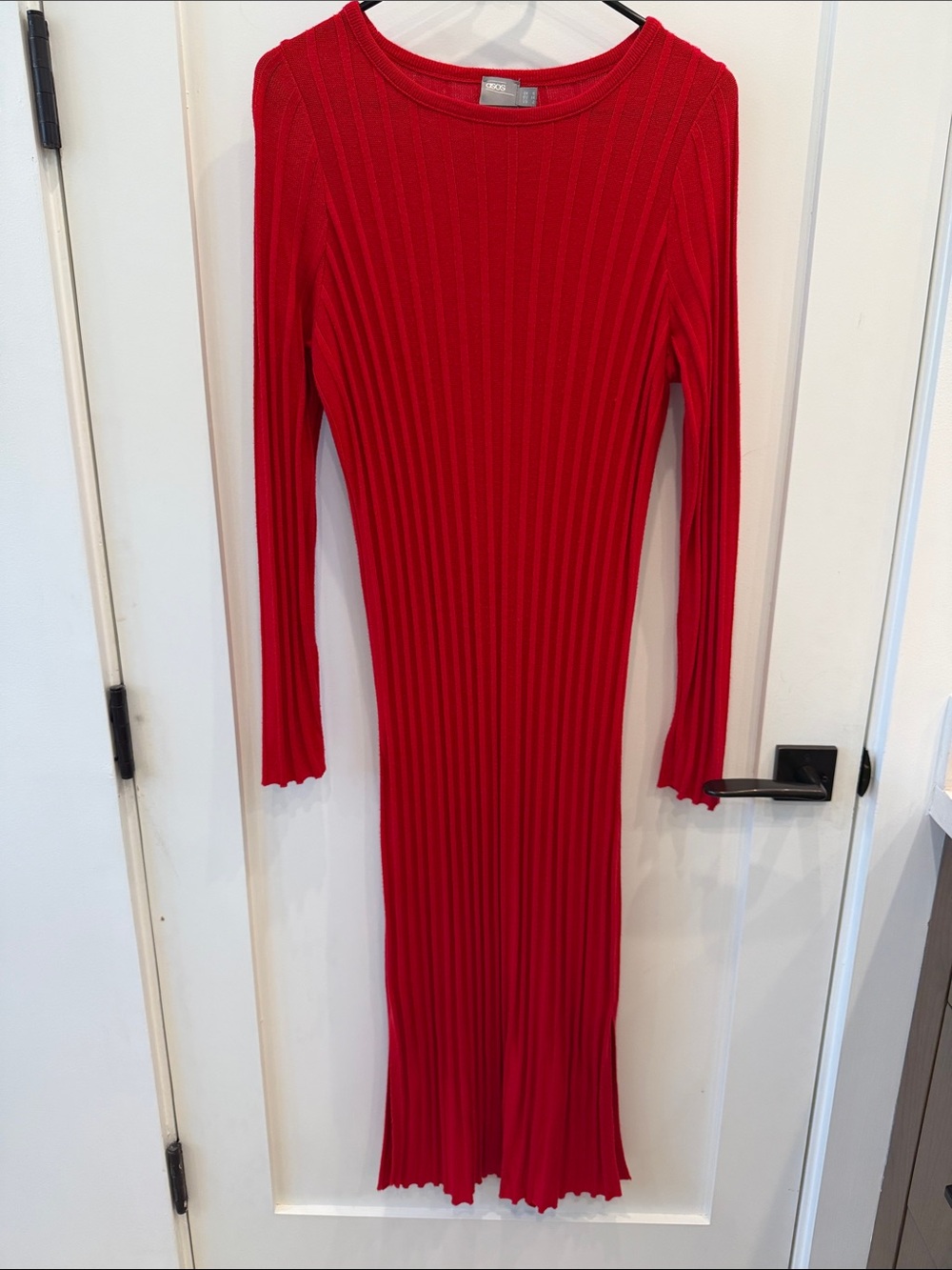 ASOS Maternity Red Knit Dress